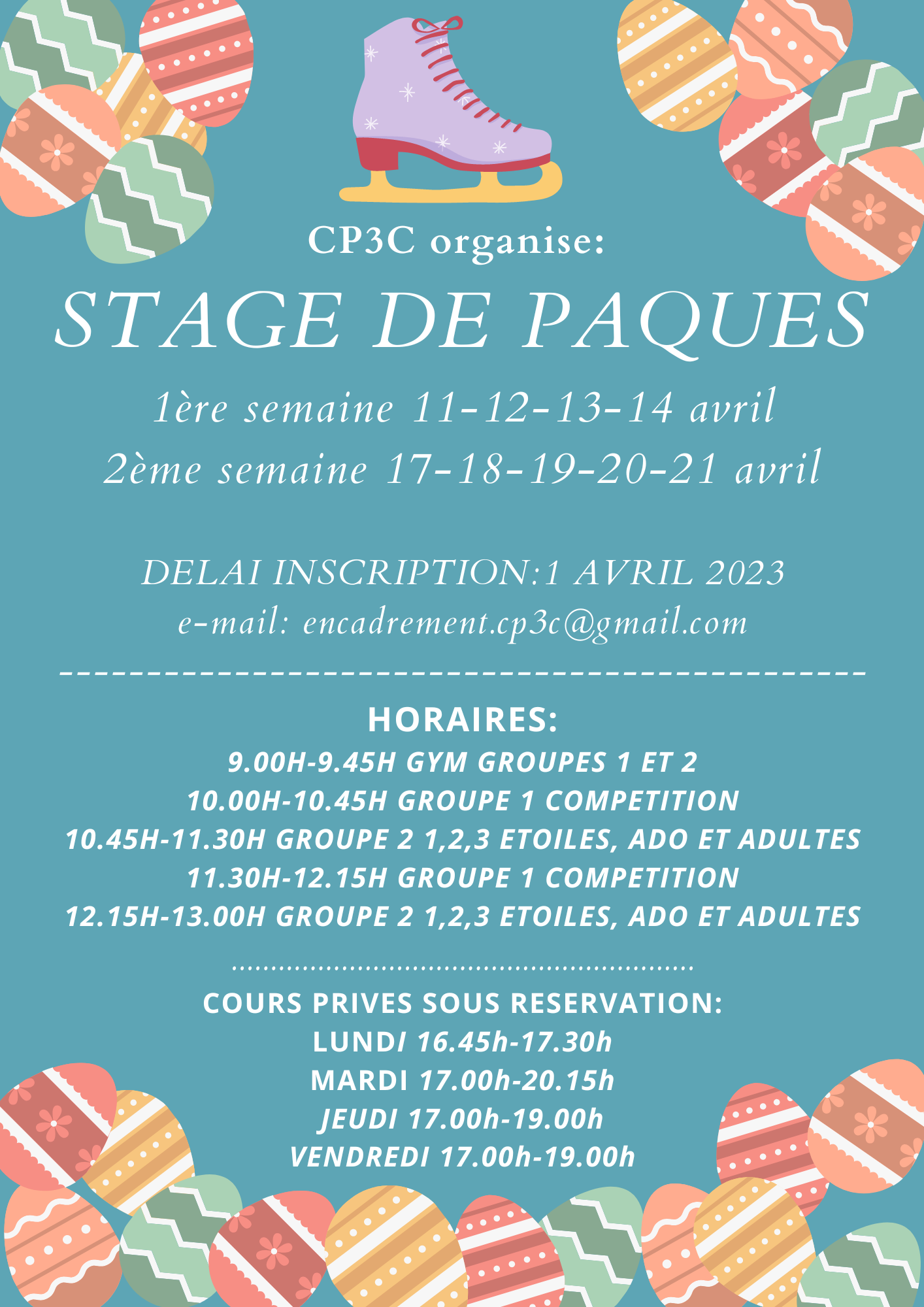 You are currently viewing Stage de Pâques du CP3C